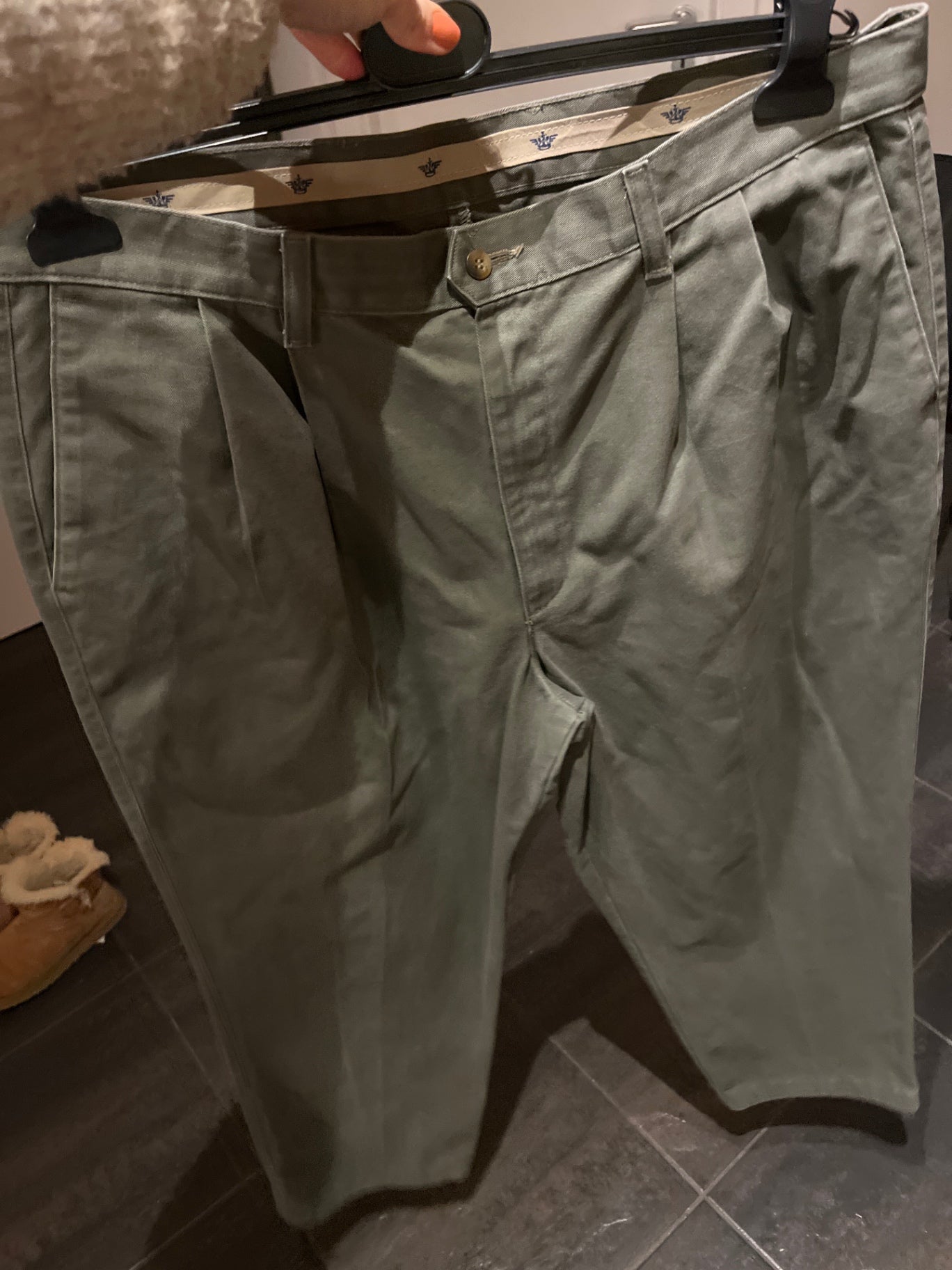 Dockers Hose Olivgrün Größe: 40/32