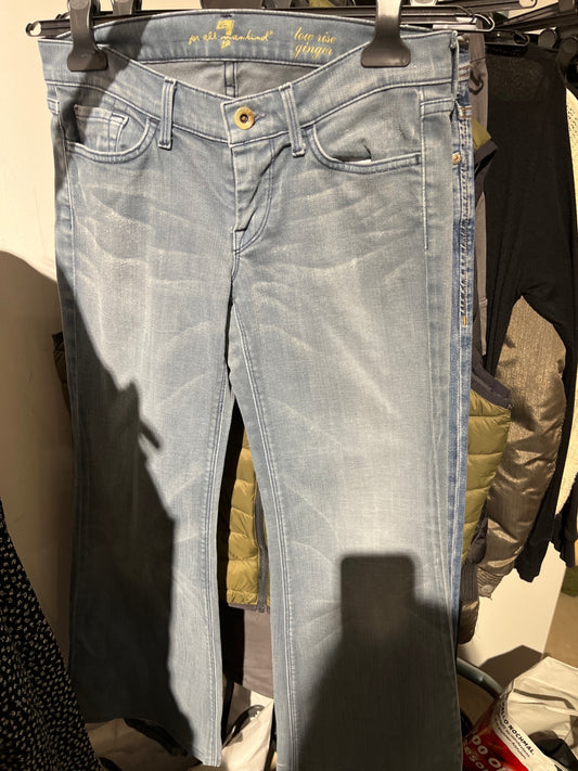 7 for all mankind Jeans Hellblau Größe: 28