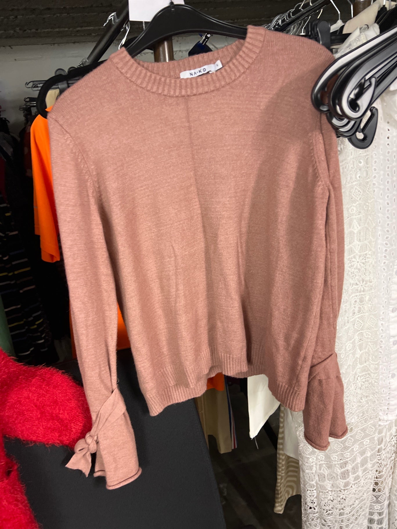 NA-KD Pullover Rosa Größe: S