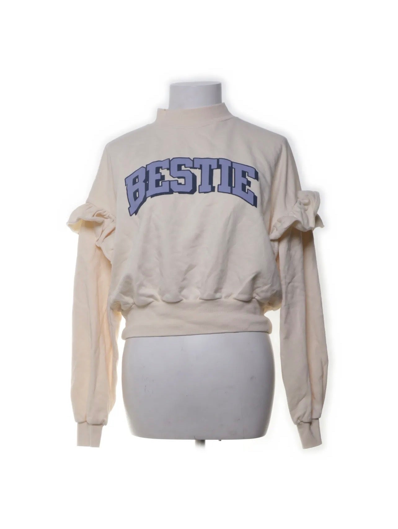 Monki Pullover Creme Größe: S
