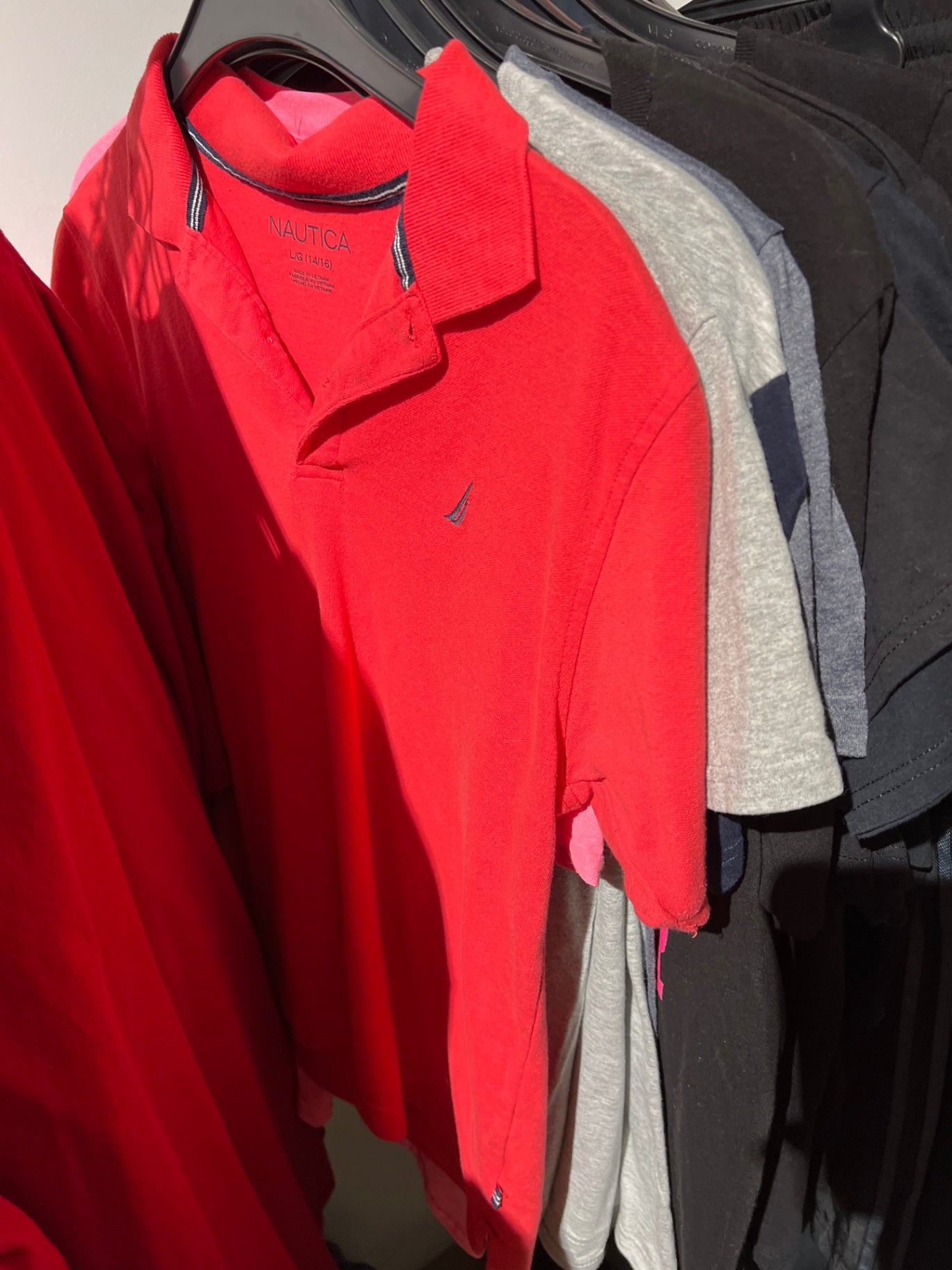 Nautica Poloshirt Rot