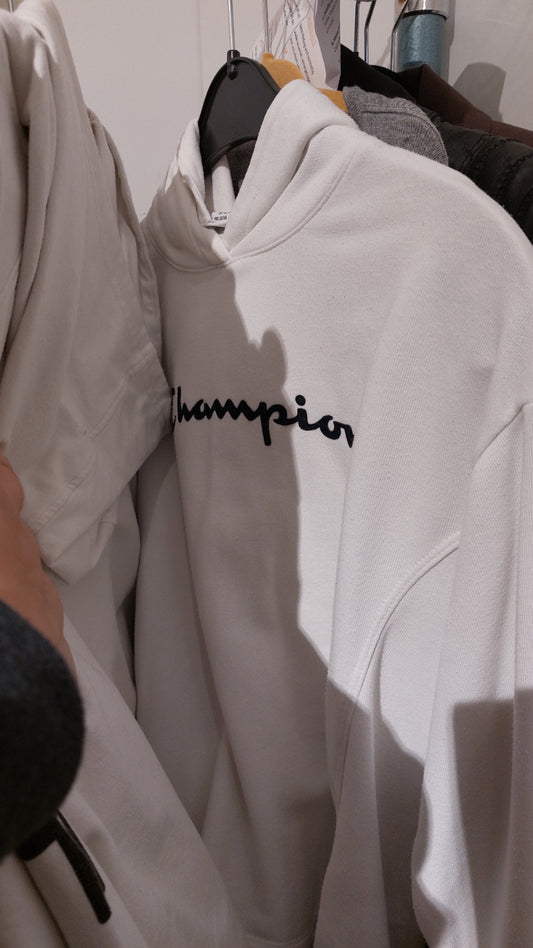 Champion Hoodie Weiß Größe: XXS