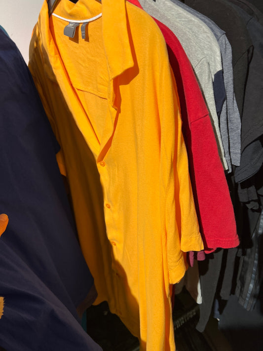 Asos Hemd Gelb Größe: XXL