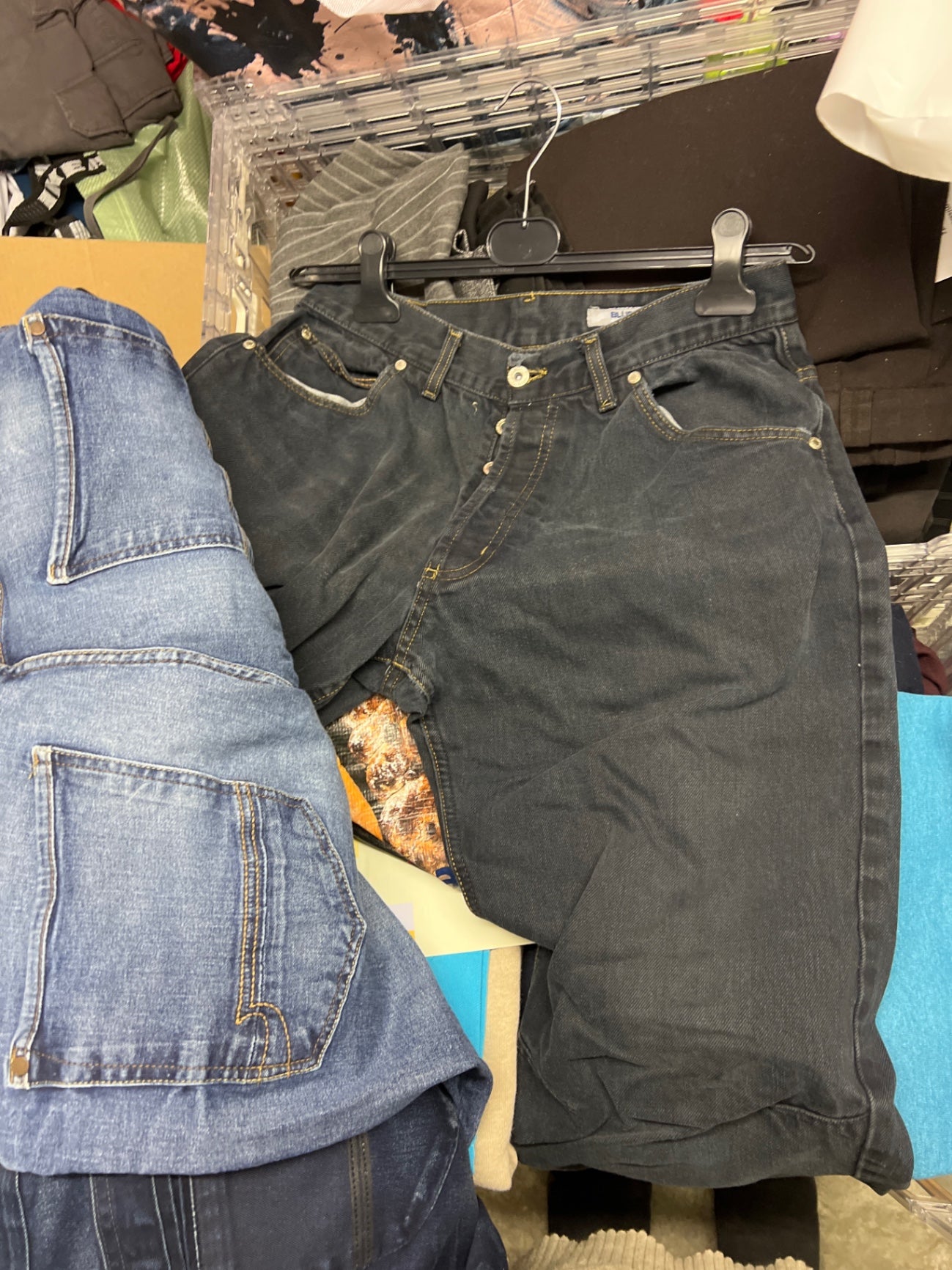 Blue Ridge Jeans Schwarz Größe: 34/34