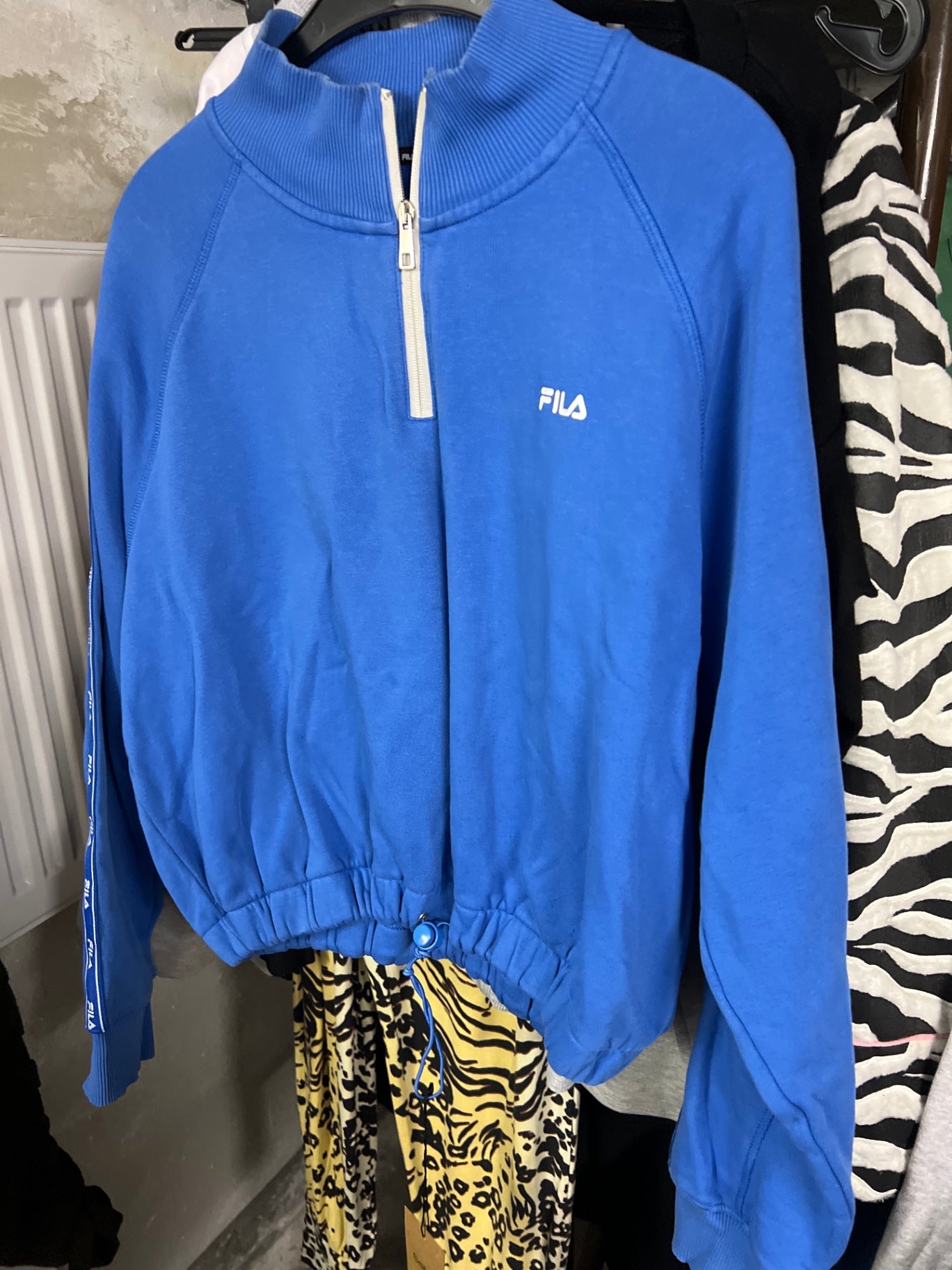 Fila Sweatshirt Blau Größe: M/L