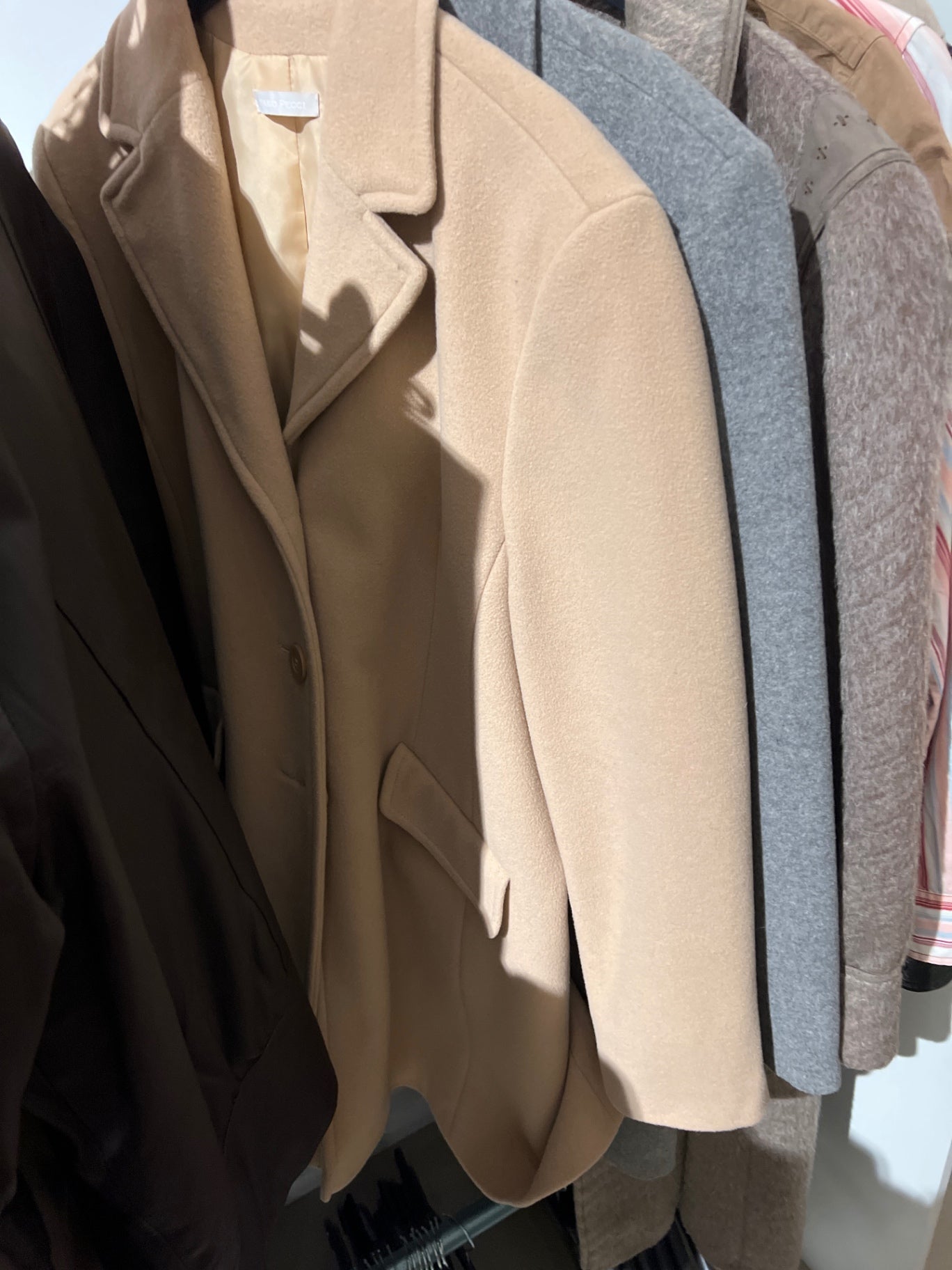 Pecci Cashmere Schurwolle Beige GR: 42