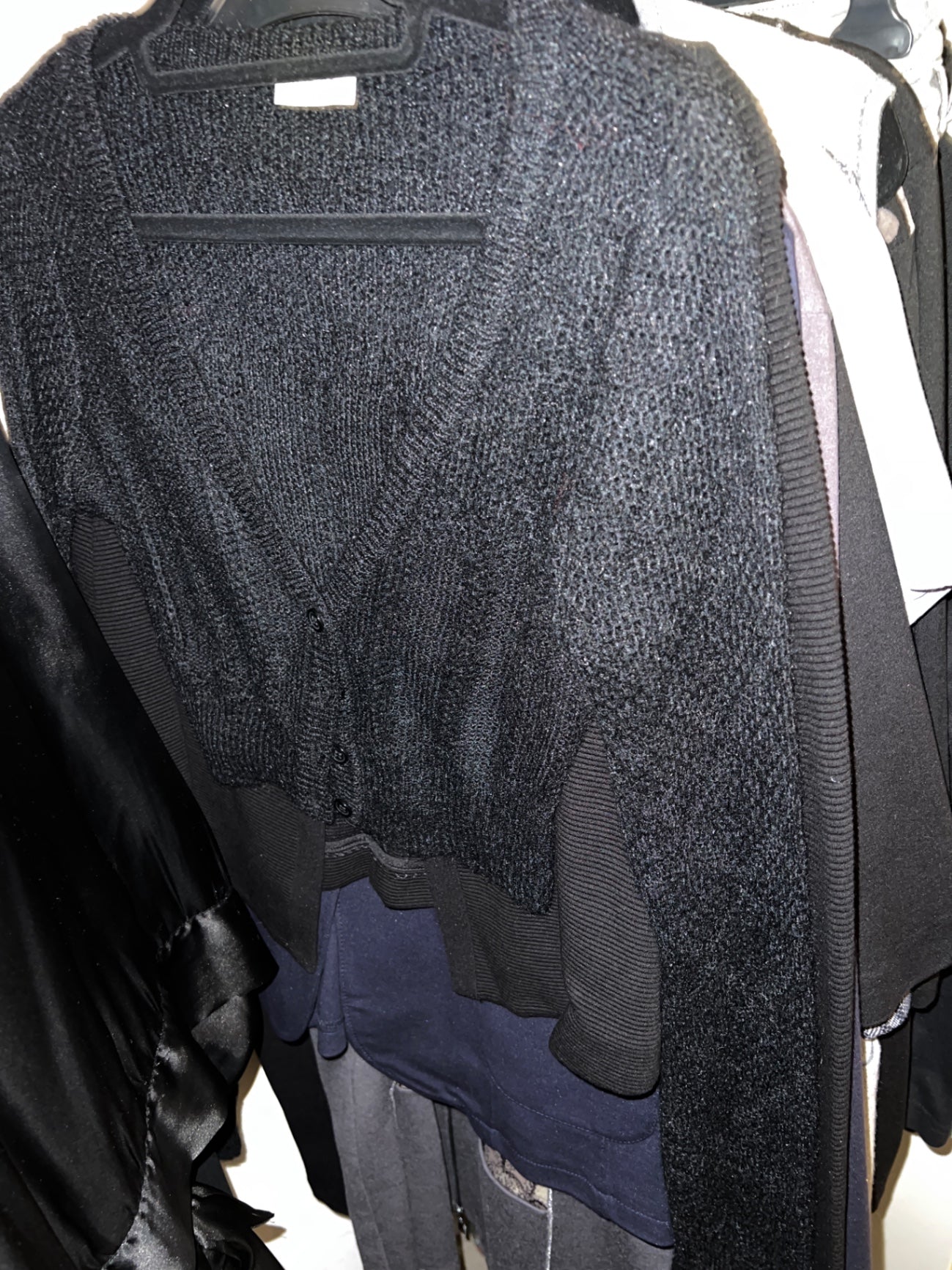 Pimkie Strickjacke Schwarz Größe: S/M