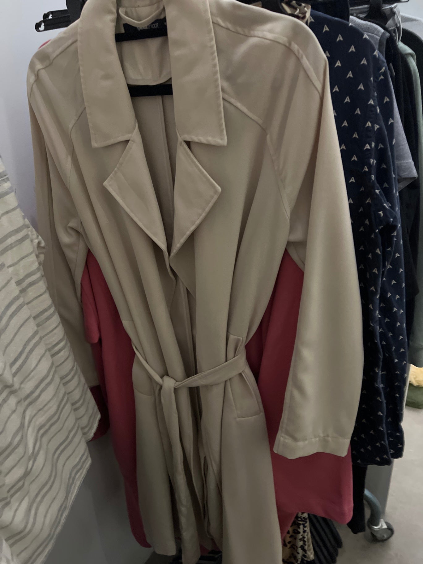 Gina Tricot Trenchcoat Beige Größe: 36