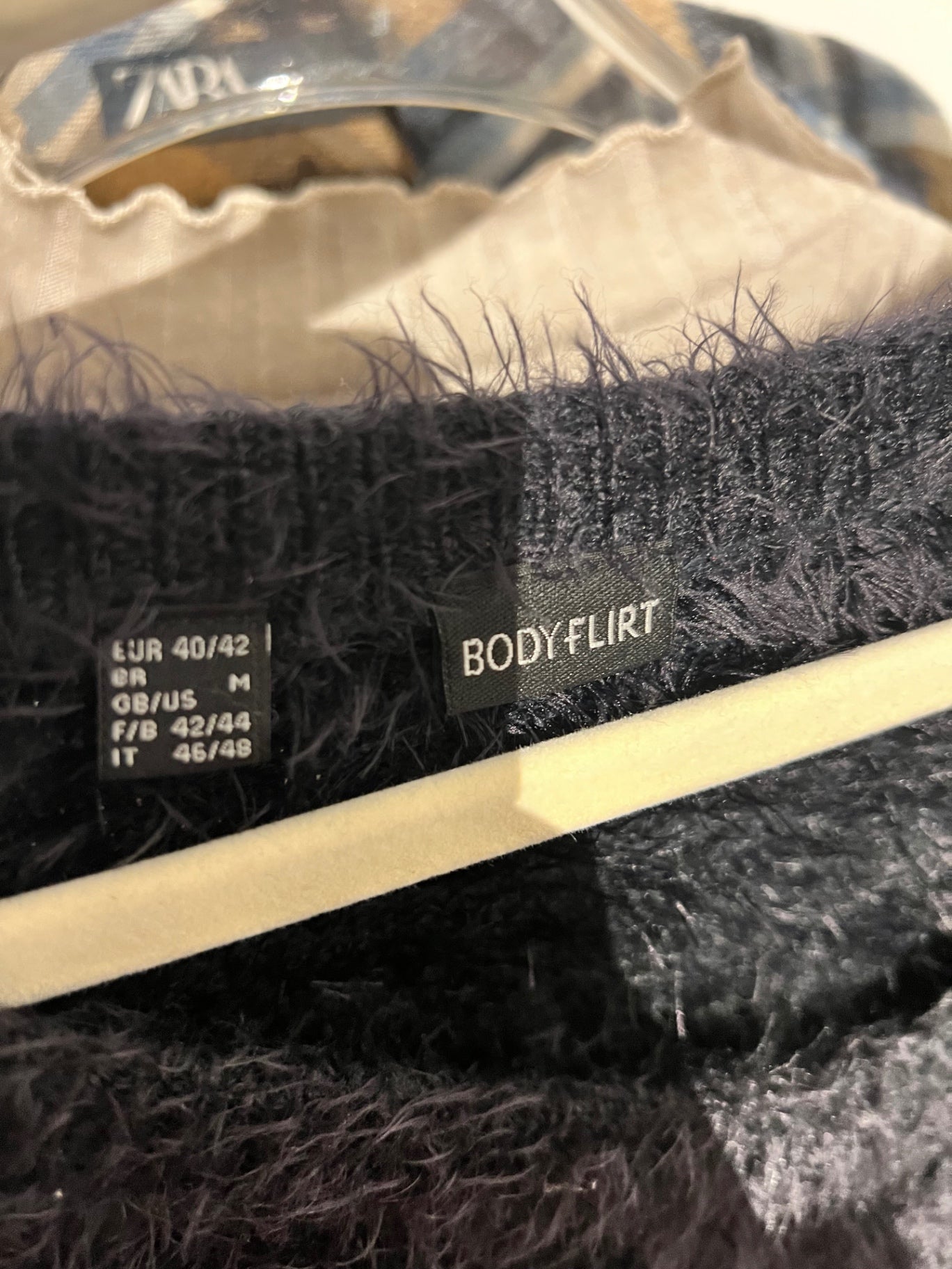 Bodyflirt Pullover Schwarz Größe: M