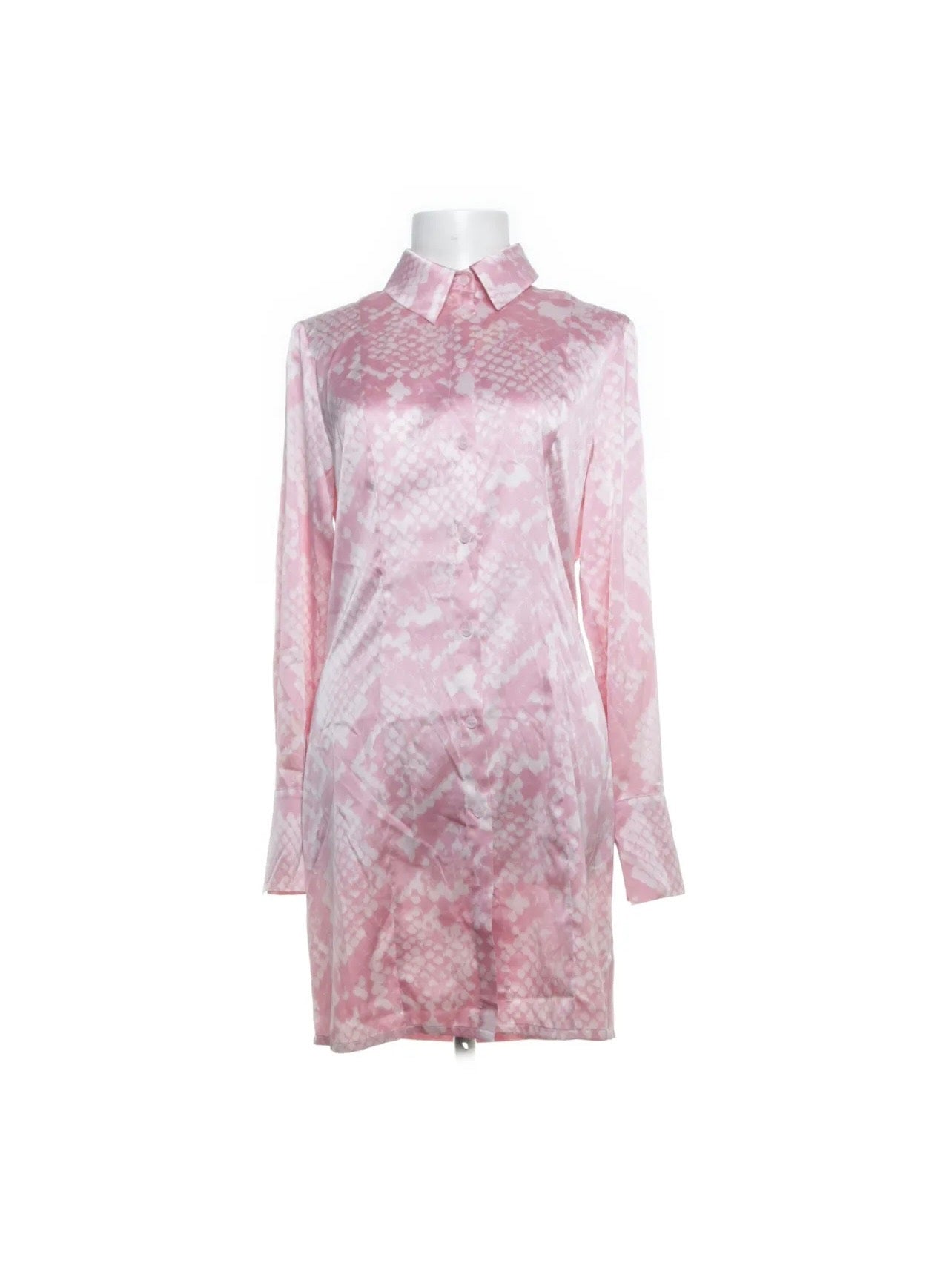 Monki Blusenkleid Rosa Größe: 38