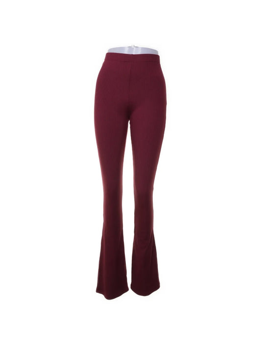 TOPSHOP Schlaghose Bordeaux Größe: S