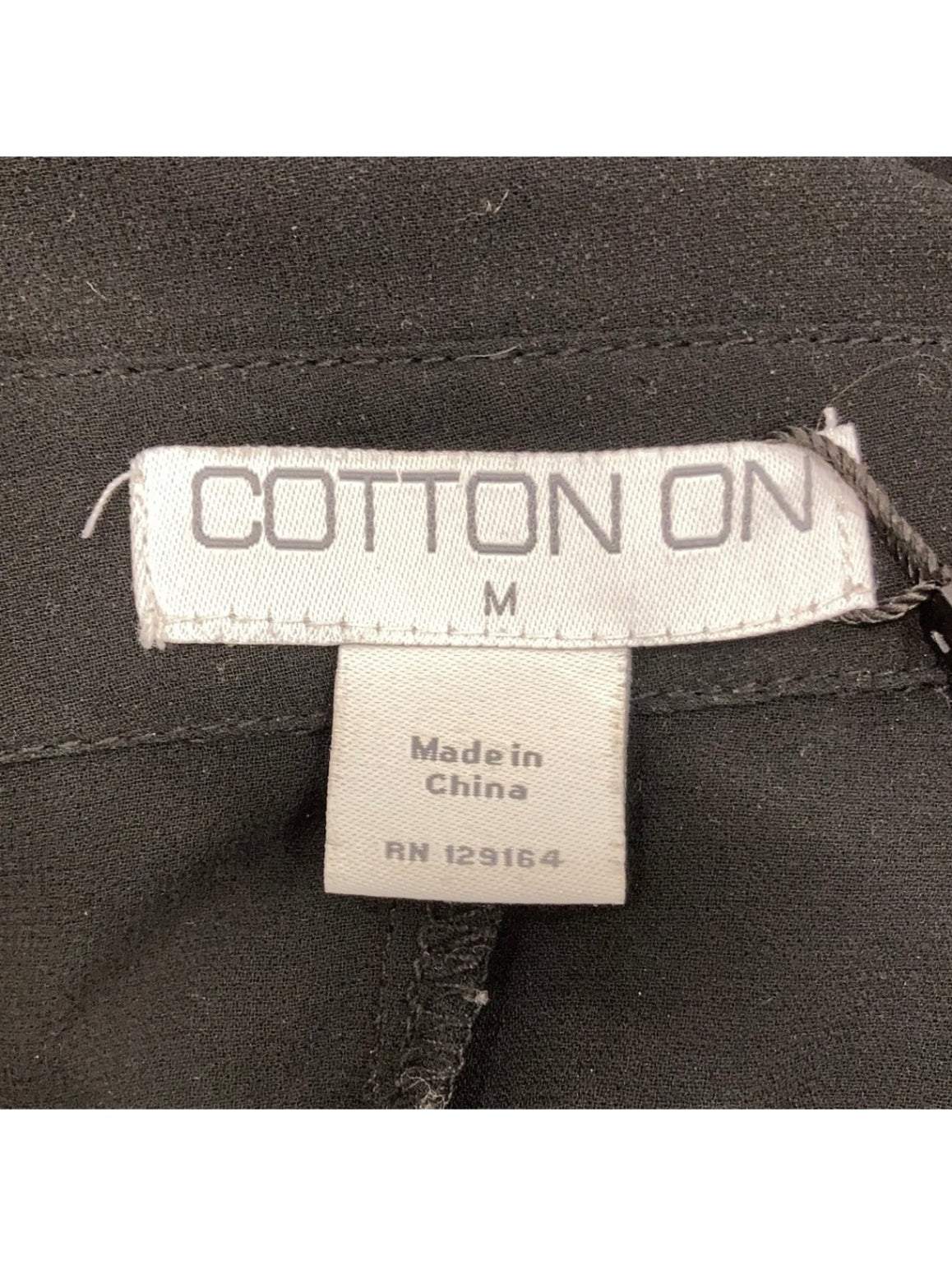 Cotton On Bluse Schwarz Größe: M