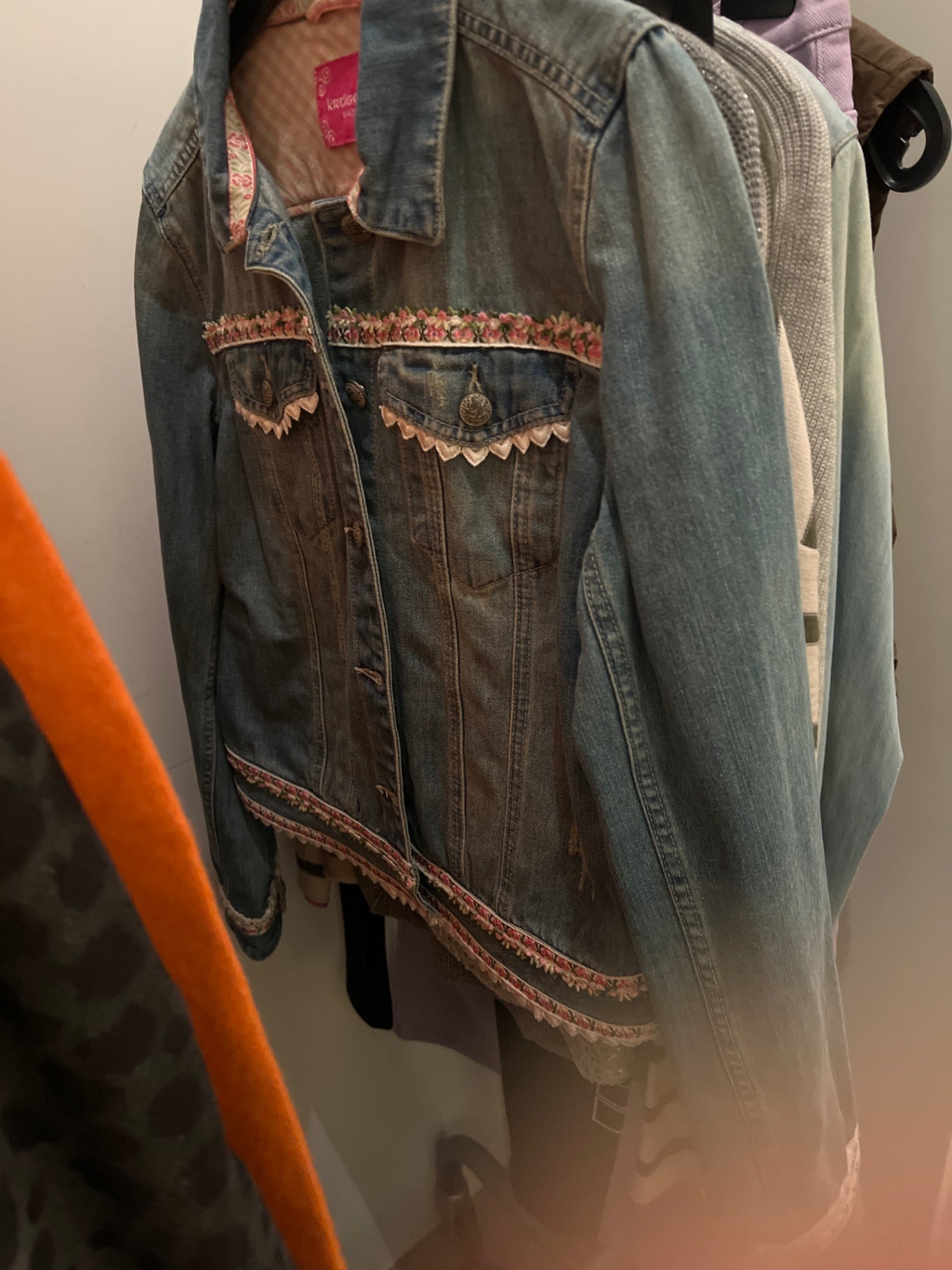 Krüger Jeansjacke Blau Größe: M