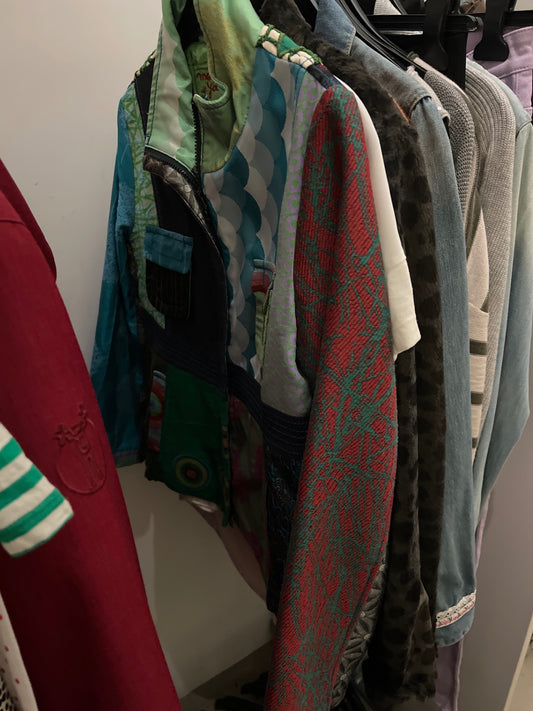 Desigual Jacke Mehrfarbig Größe: M