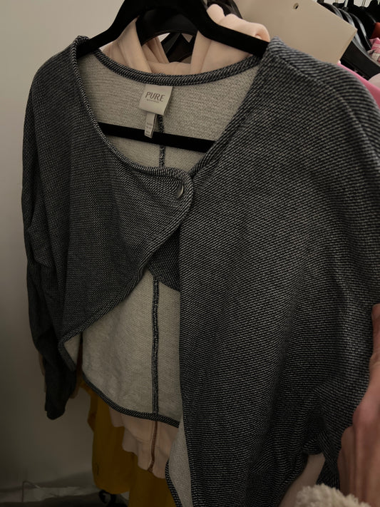 PURE Jacke Grau Größe: 46/48