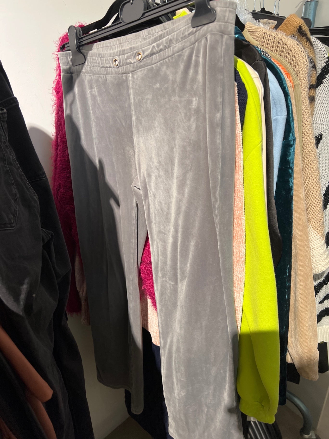 REDUZIERT Gina Tricot Hose Grau Größe: S