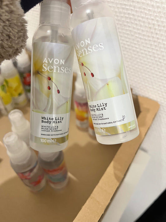 Avon Body Mist White Lily