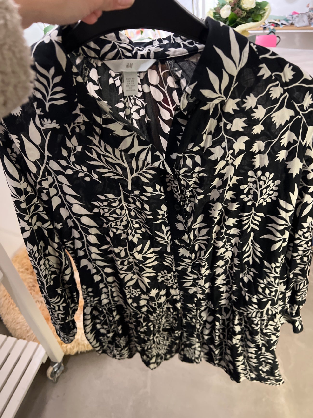 H&M Bluse Größe: XS