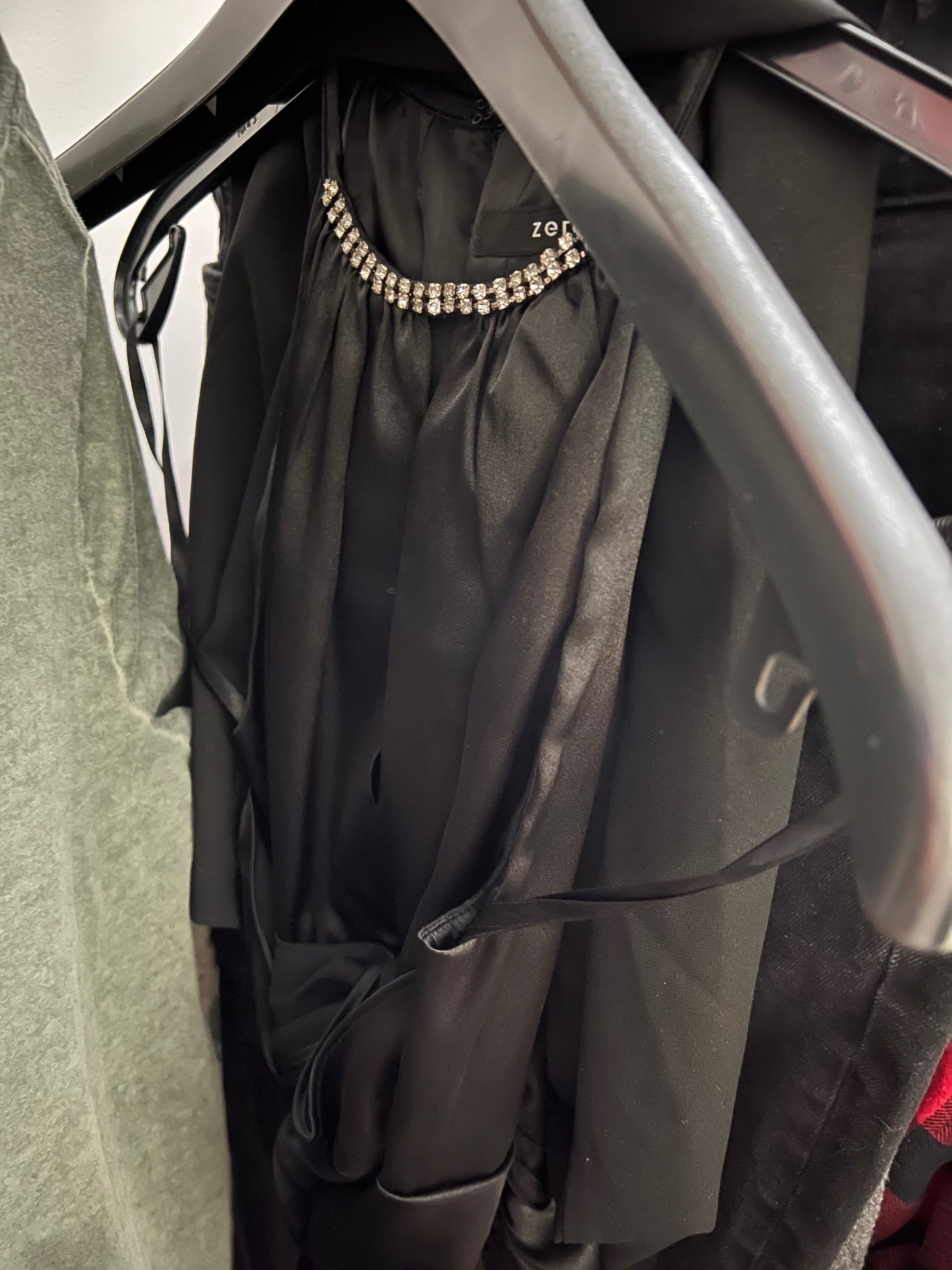 Zero Kleid Schwarz Größe: S