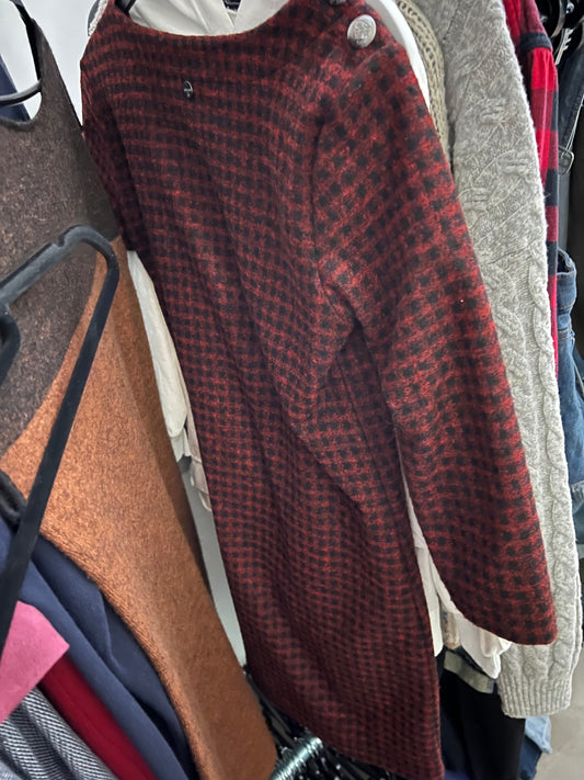 rich&royal Kleid Wolle rot Größe: S