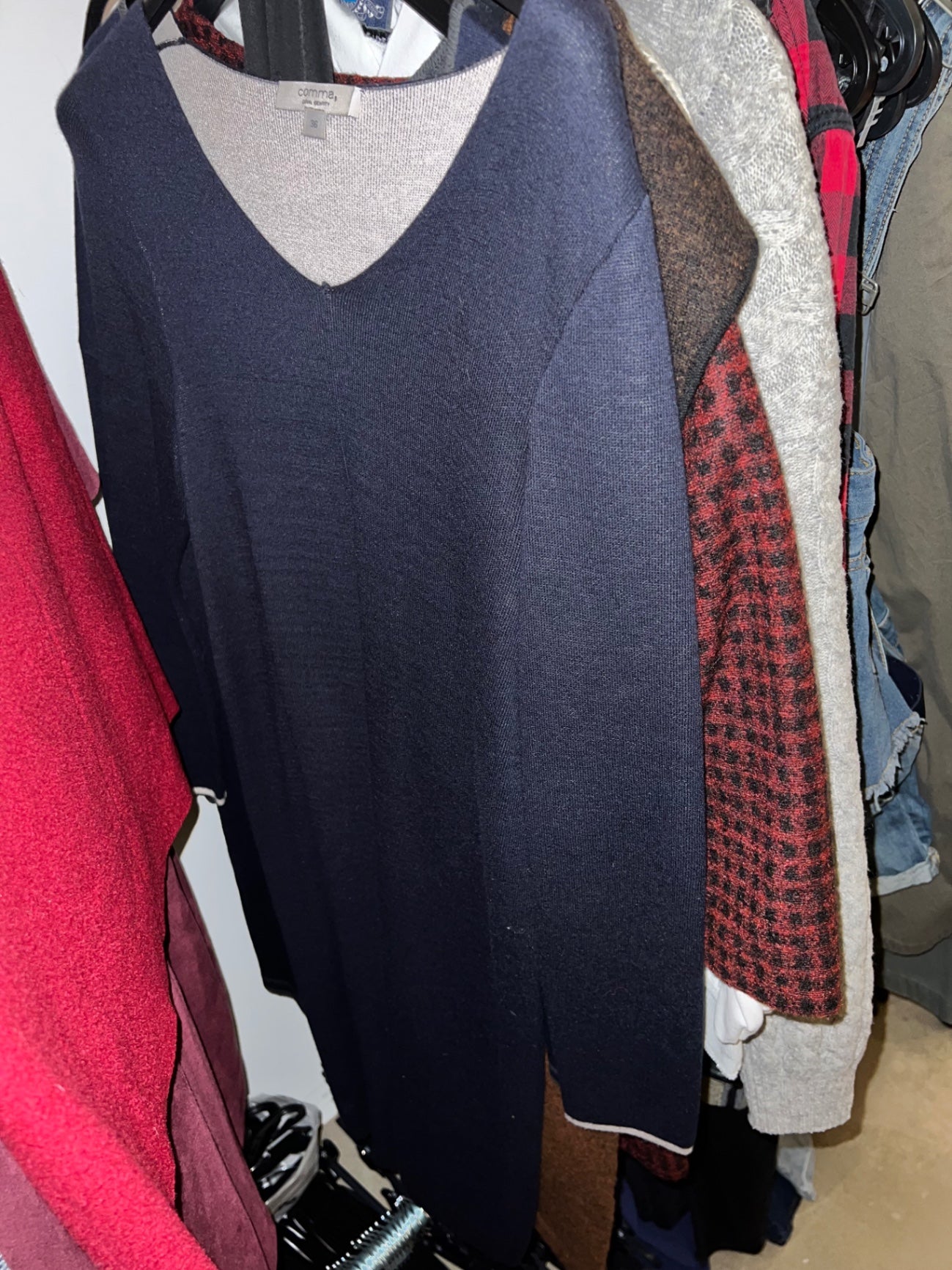 Comma Wollkleid Größe: 36