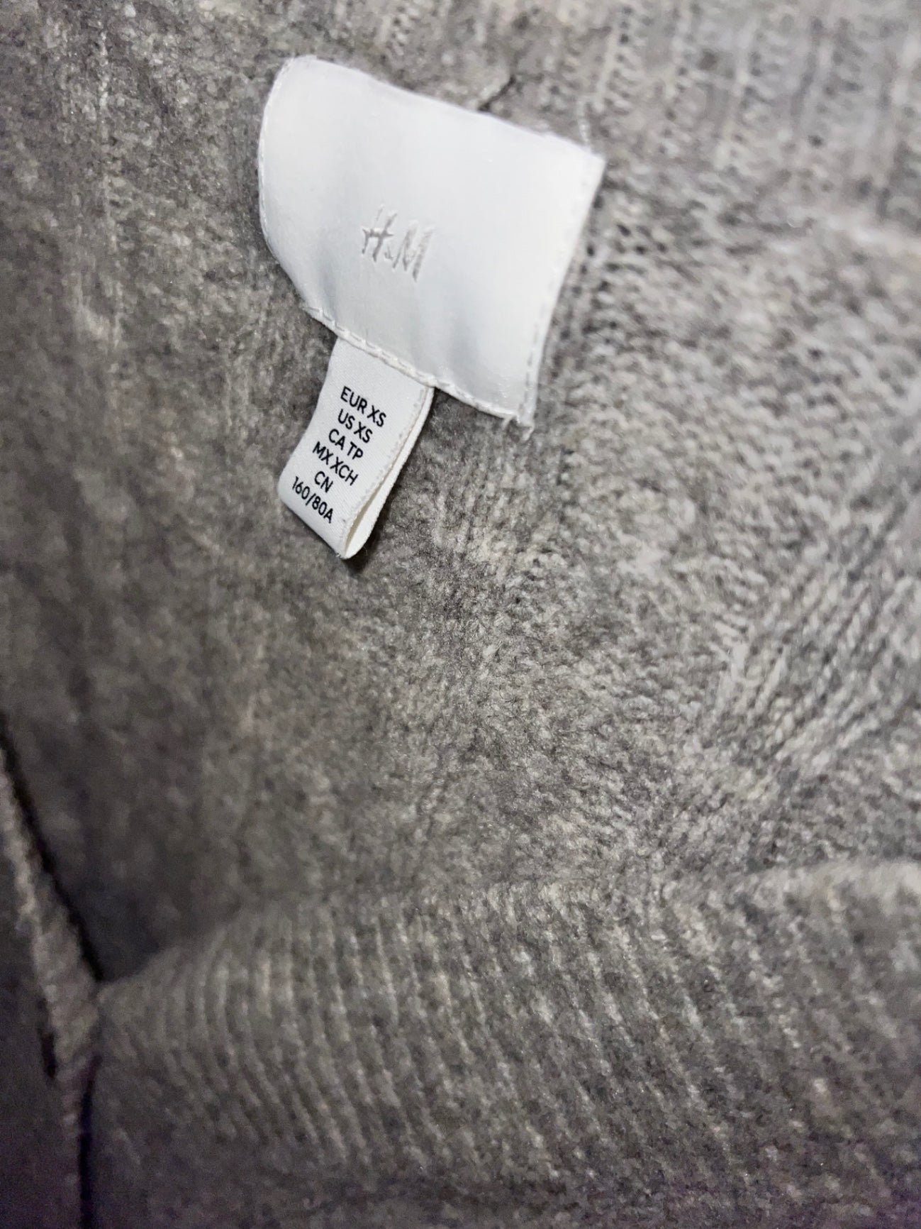 H&M Strickjacke Größe: XS