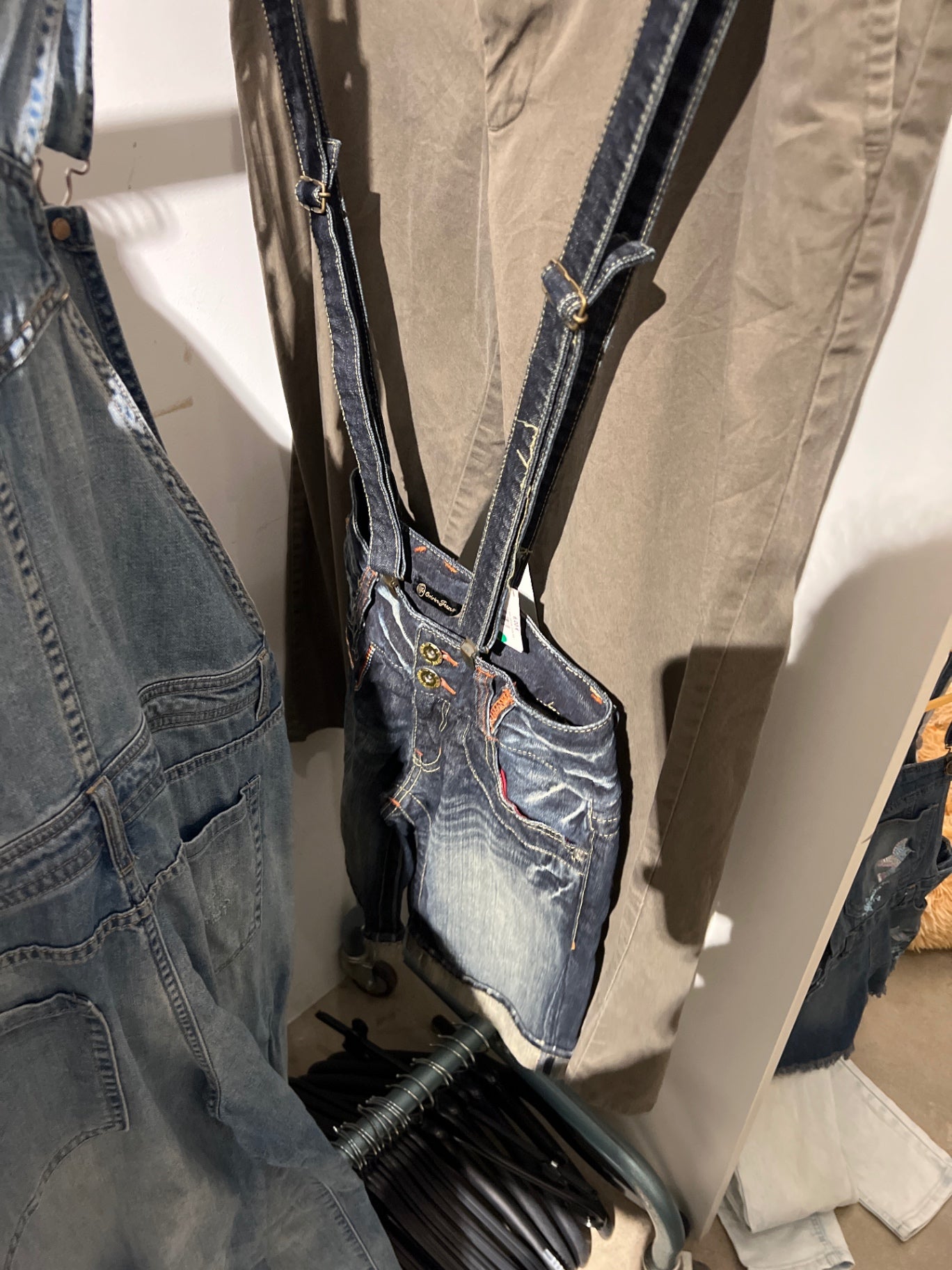 Oririn Jeans Latzhose Größe: XXS