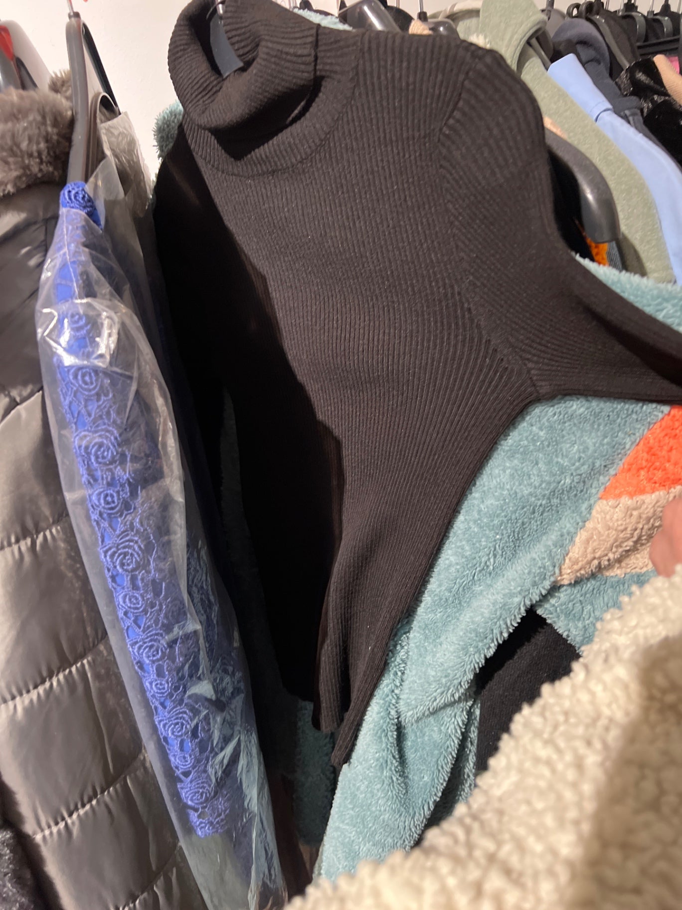 Rollkragenpullover Größe: S