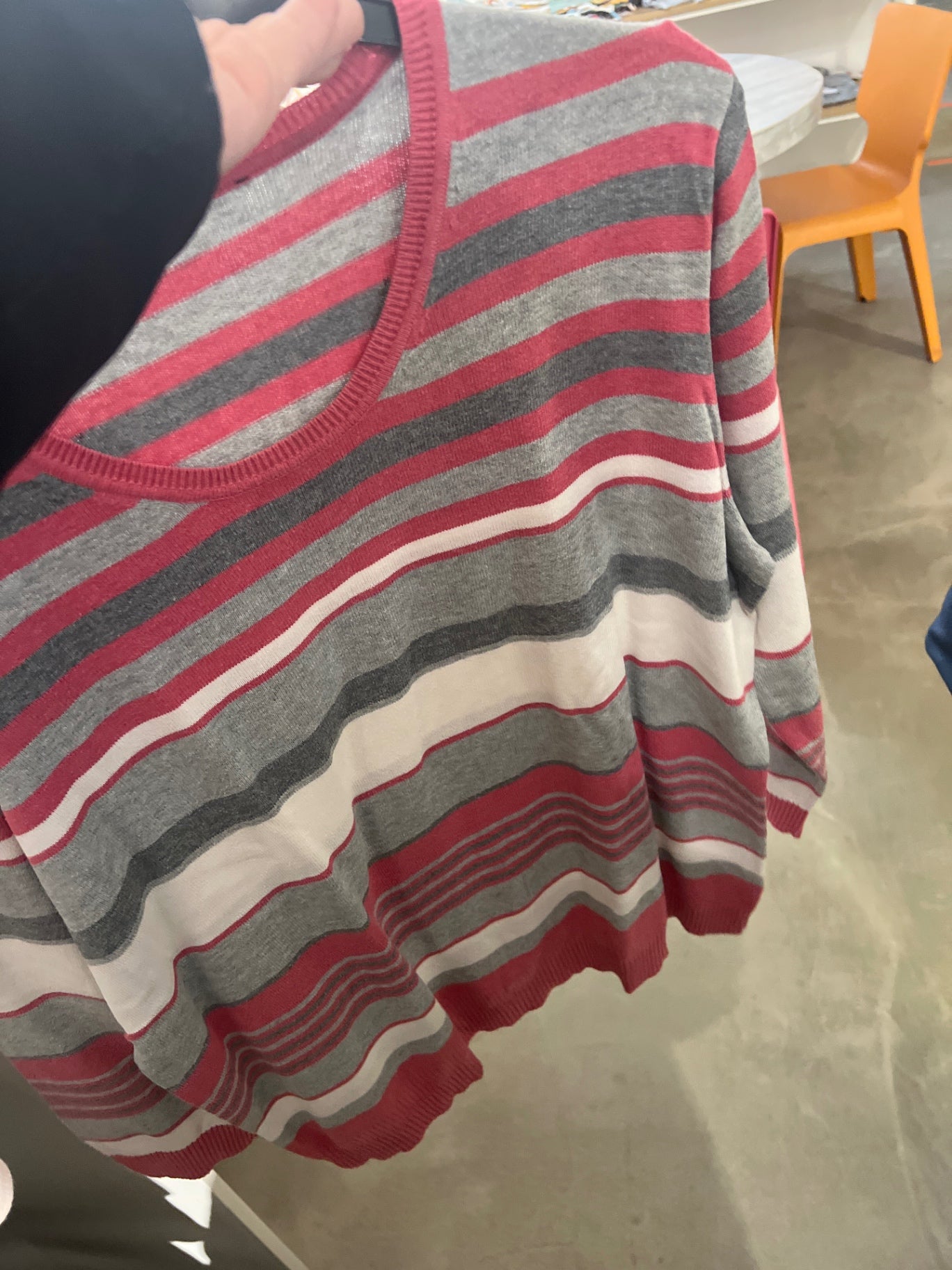 Pullover gestreift Größe: L