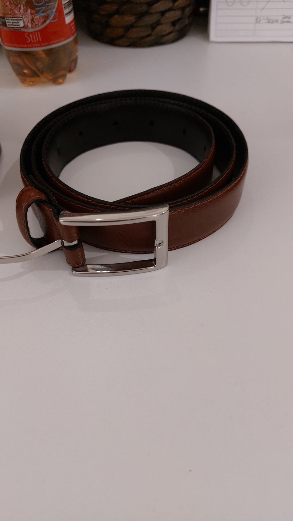 Leder Gürtel Braun