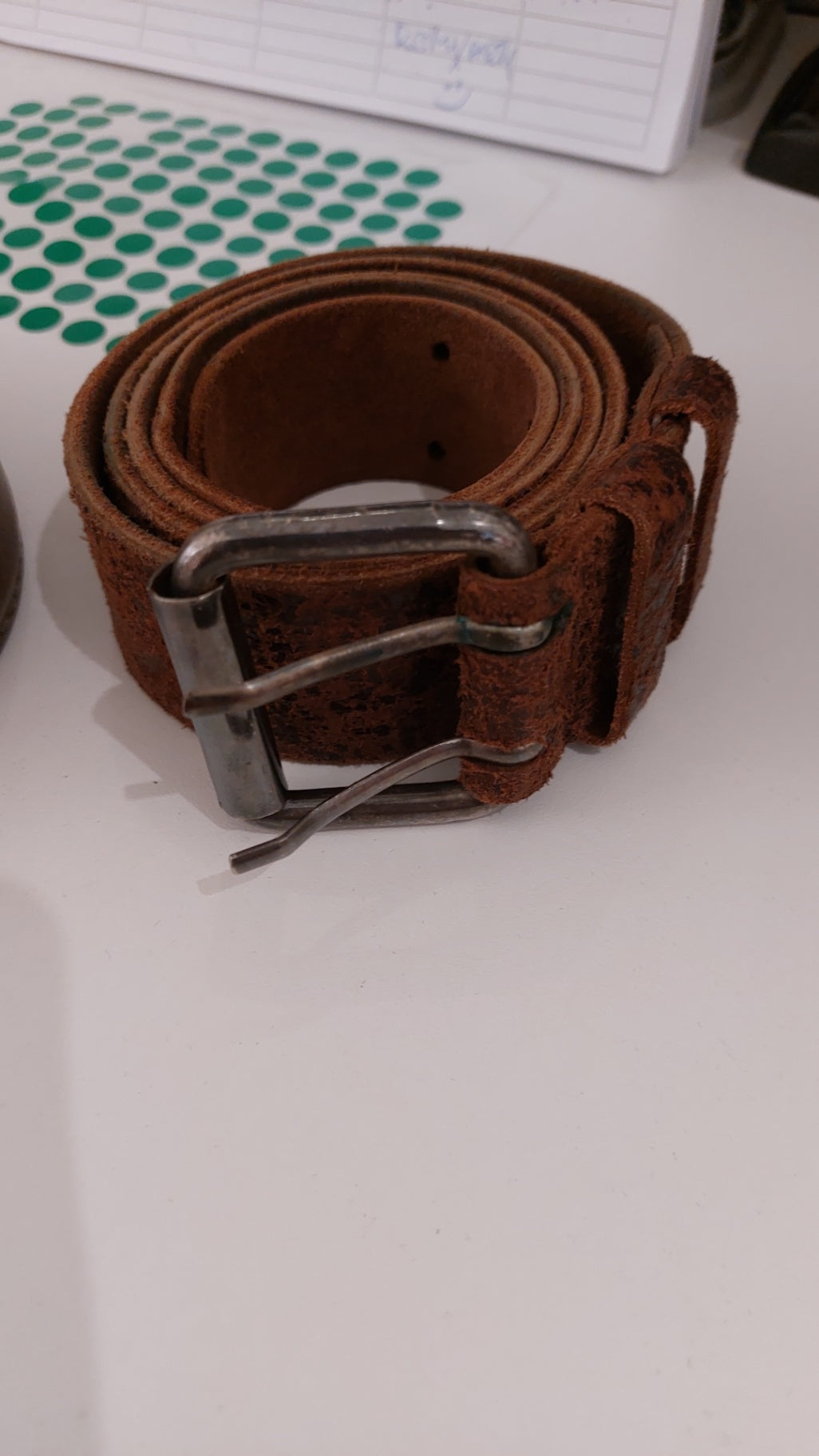 Fettleder Gürtel
