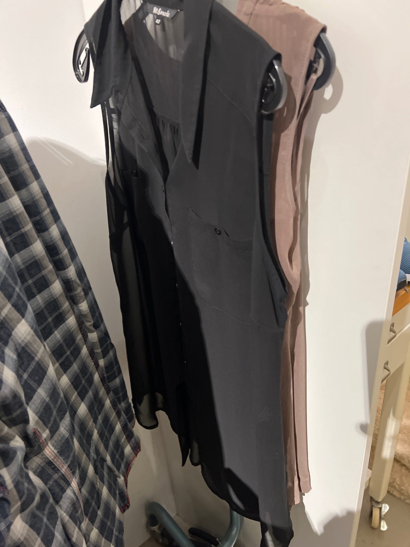 MS Mode Ärmellose Bluse Größe: 42