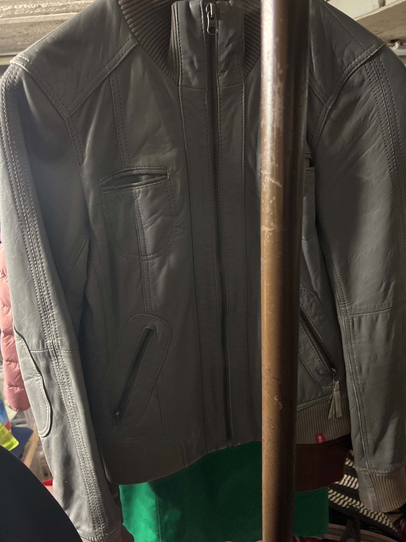 EDC BWARE Lederjacke Größe: M
