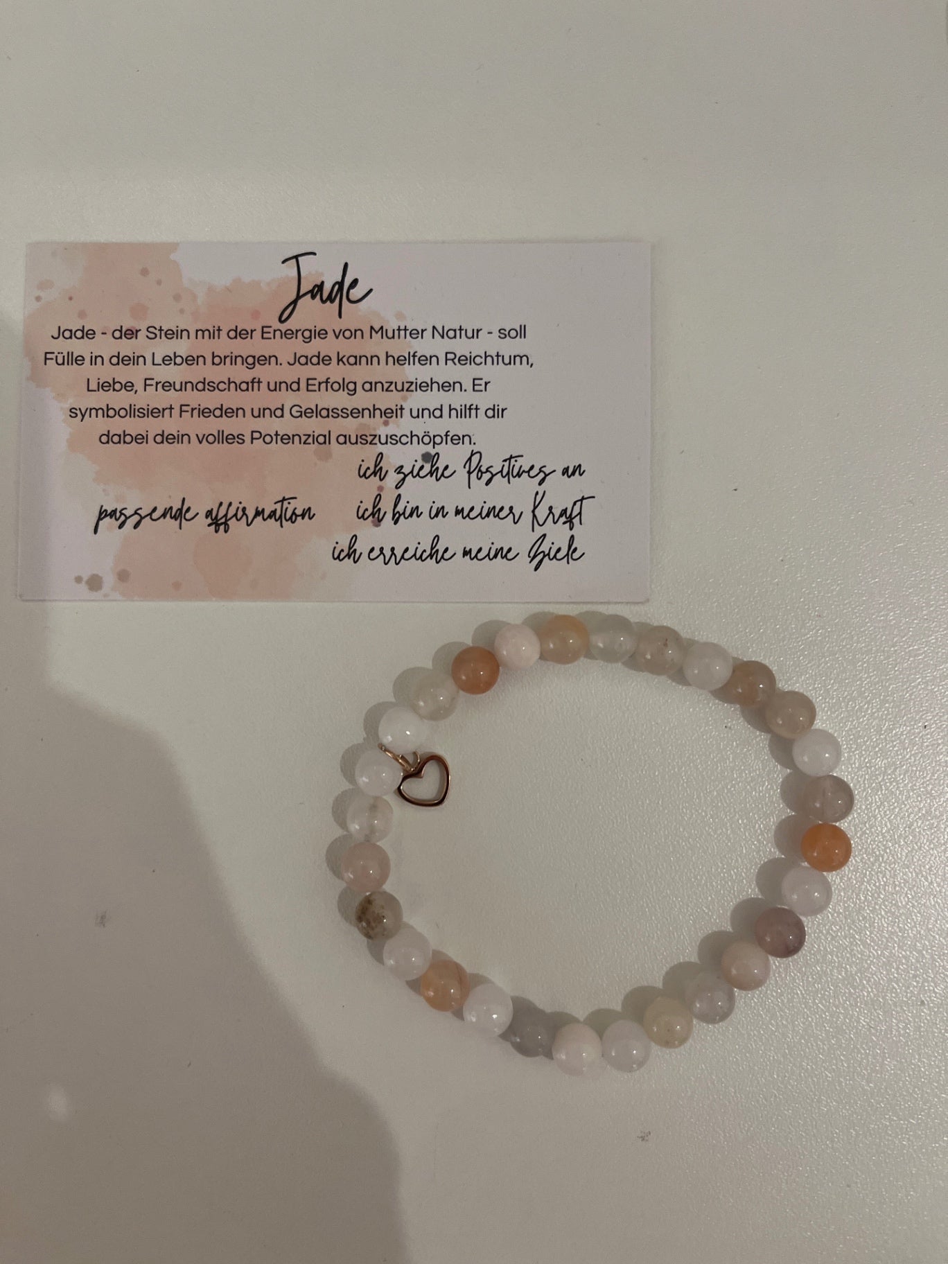 Spring Blossom Armband Jade Größe: