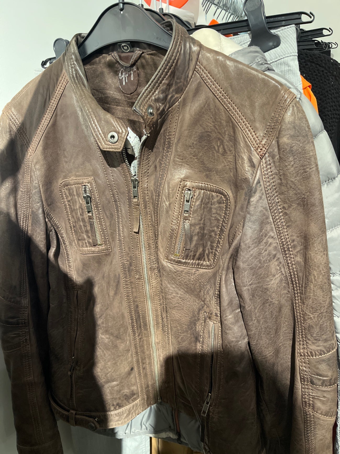 Gipsy Lederjacke Größe: M
