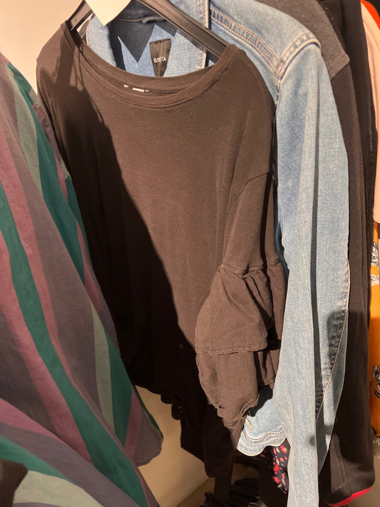 T-Shirt schwarz Größe: M