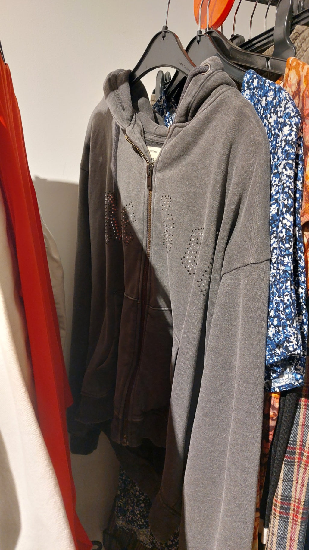 REBEL Hoodie Größe: S