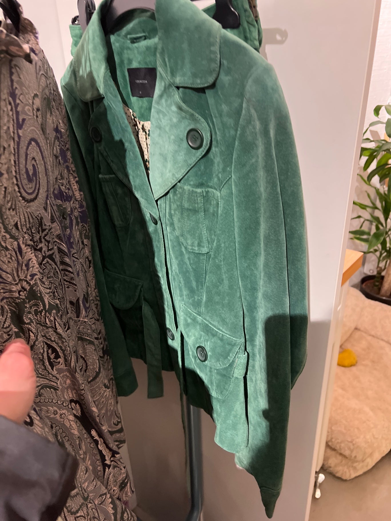 Vero Moda EchtLeder Jacke Größe: M