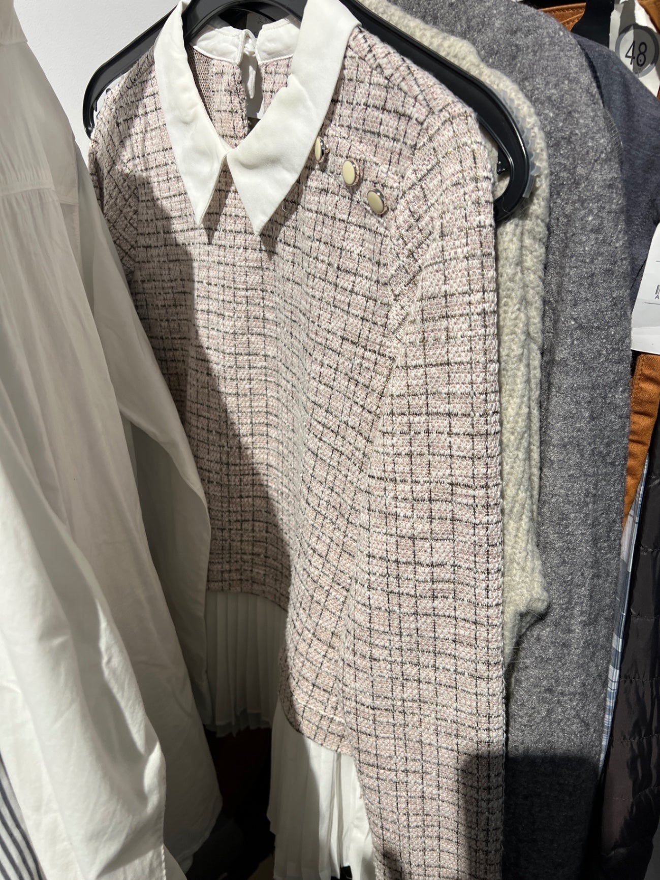 REDUZIERT Amisu Pullover / Bluse  - Größe: S
