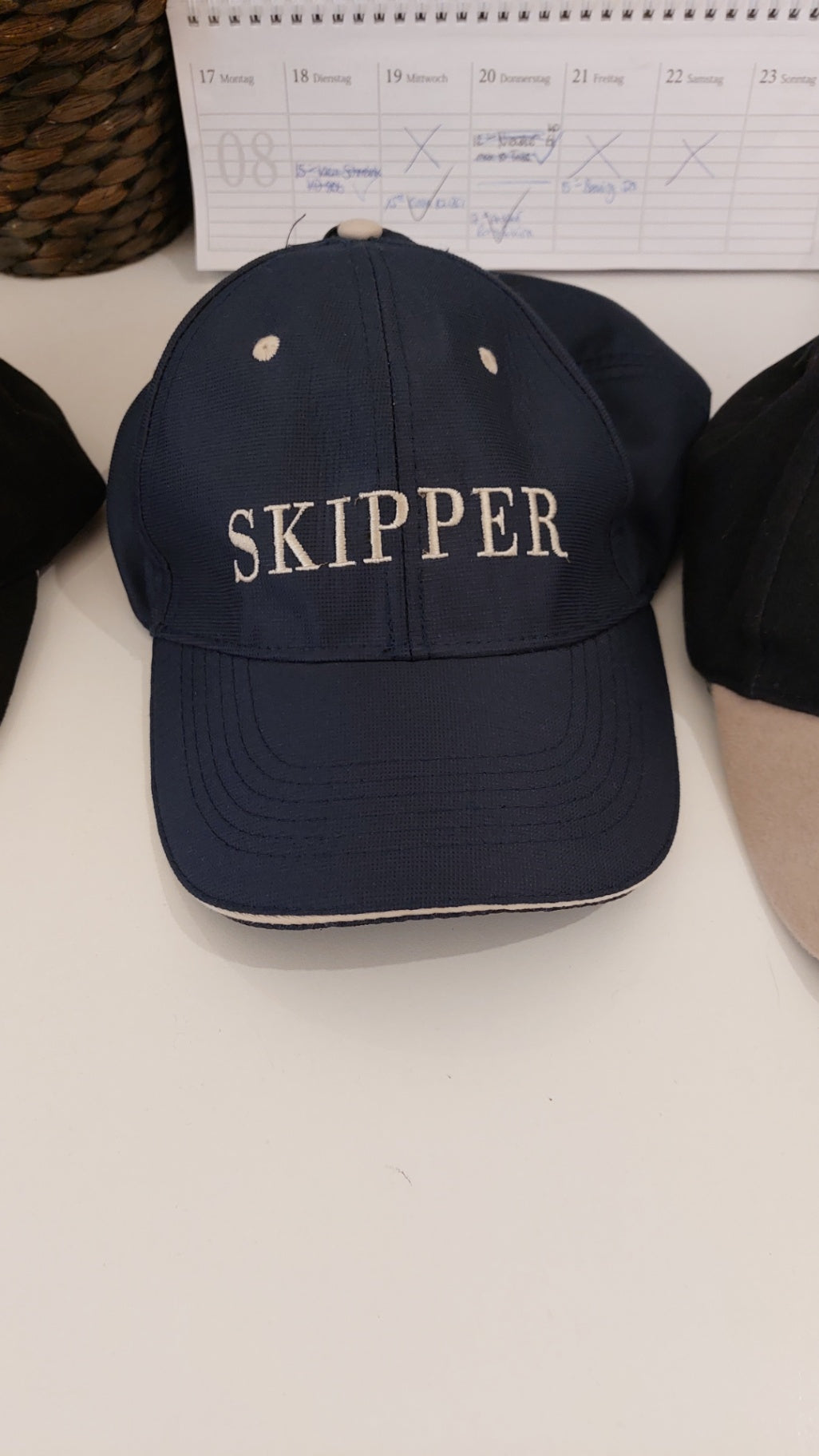 SKIPPER Cap Blau