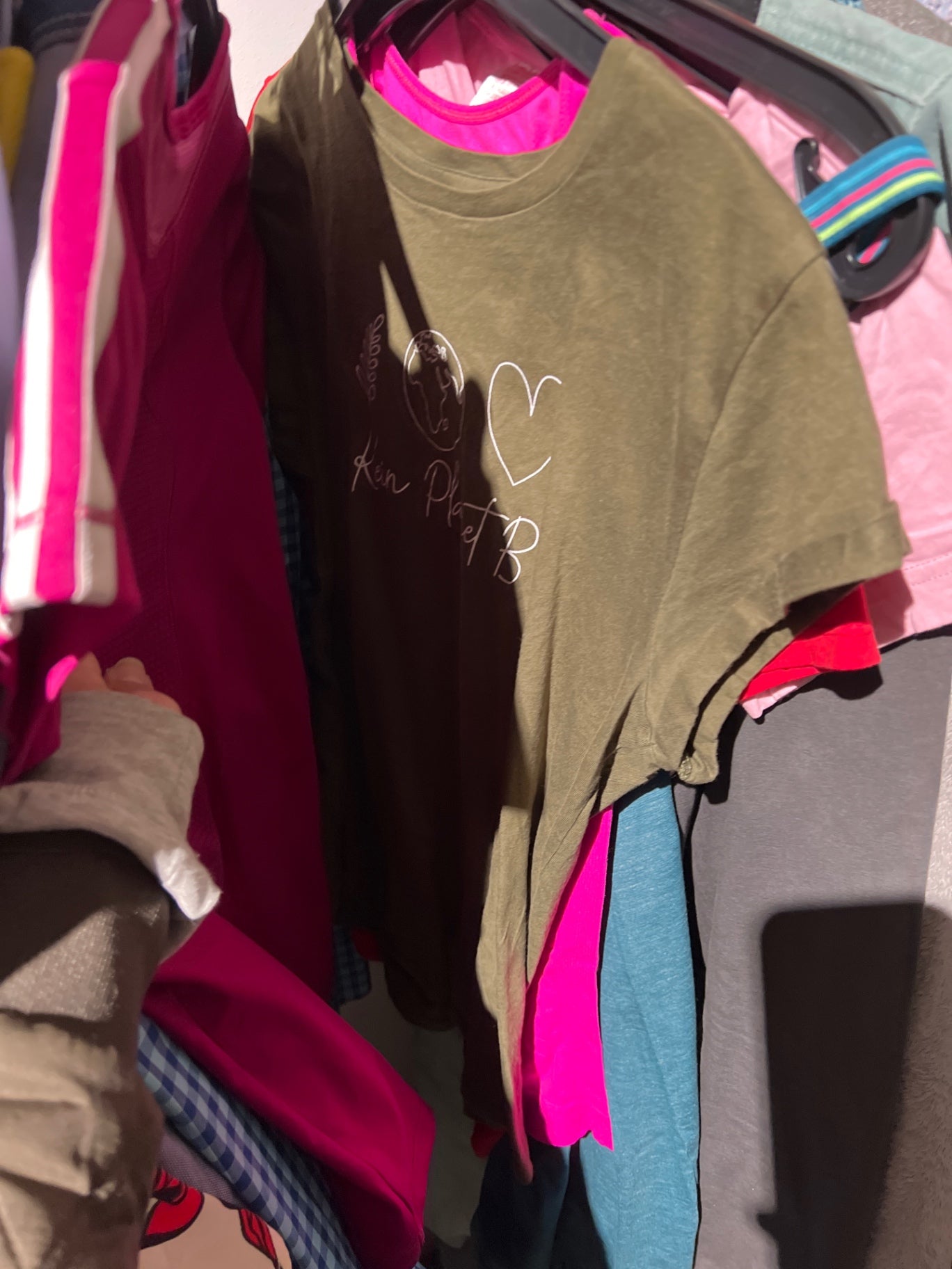 T-Shirt no Planet B Größe: S