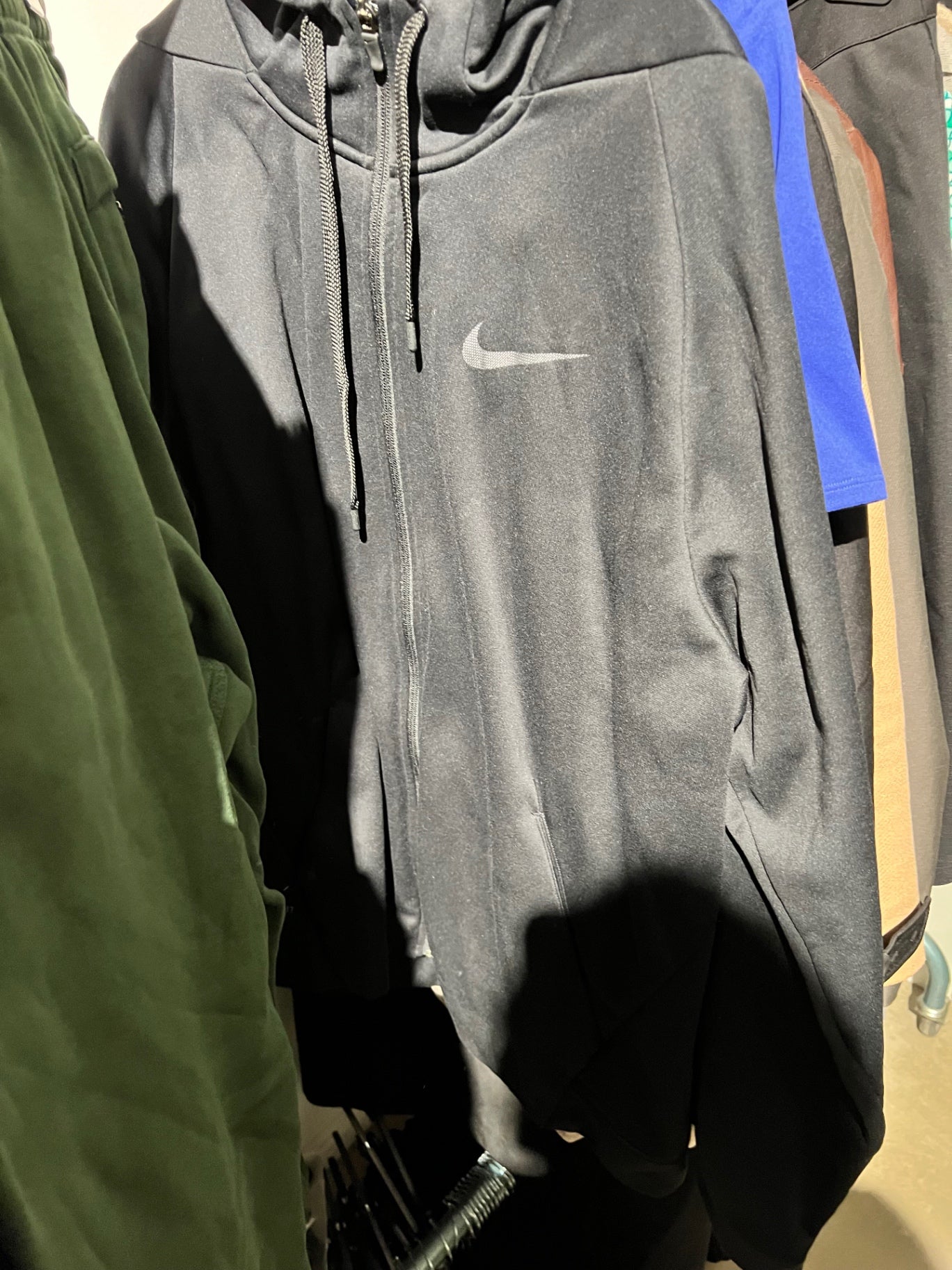 Nike Dri-Fit Jacke Schwarz Größe: XL