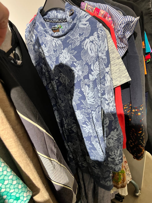 S‘questo Sweatshirt Blau Größe: XS