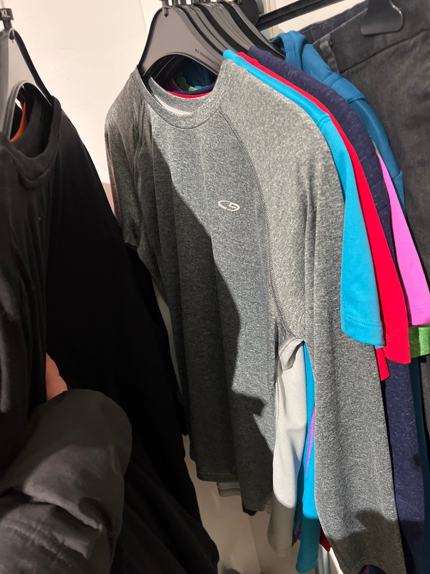 Champion T-Shirt Grau Größe: XS