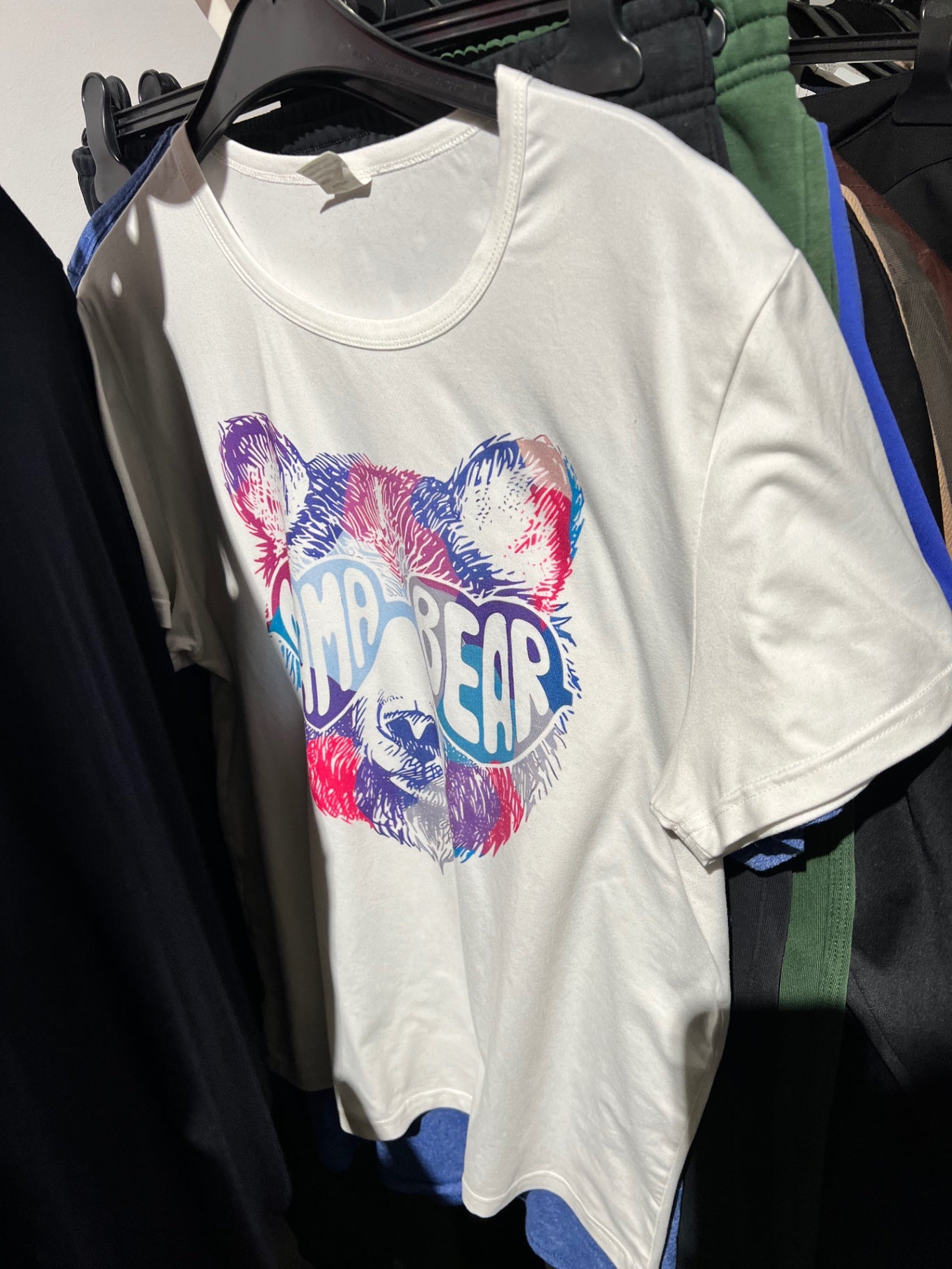 T-Shirt Weiß Größe: L