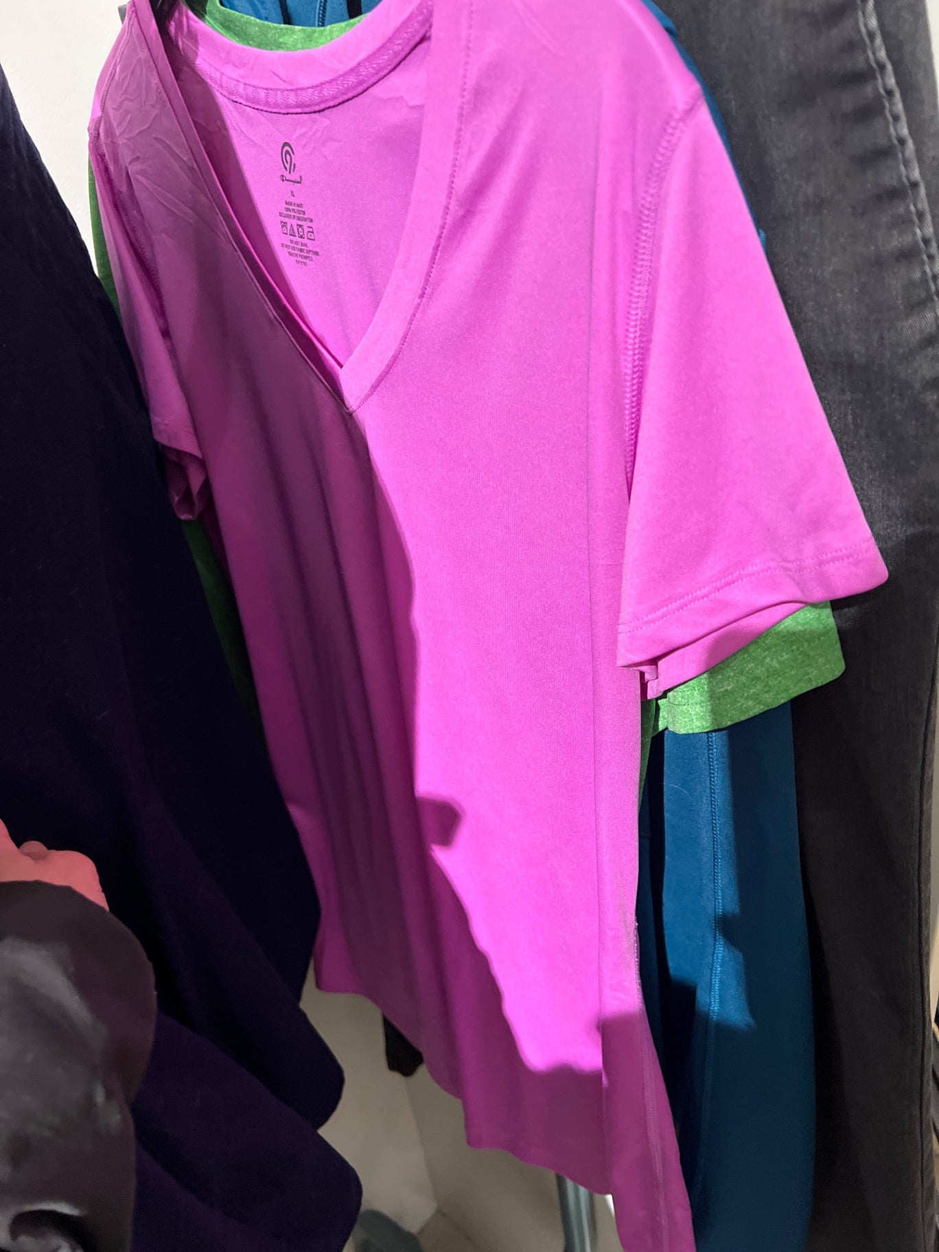 Champion Sport Shirt Pink Größe: XL