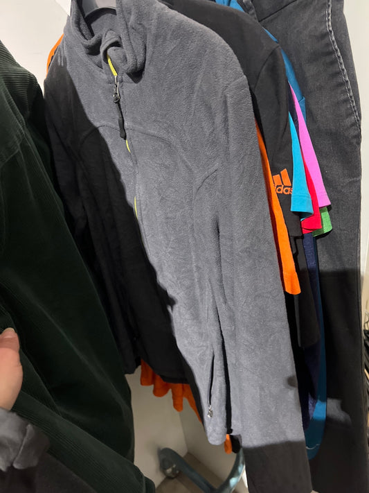 Champion Fleecejacke Grau Größe: M