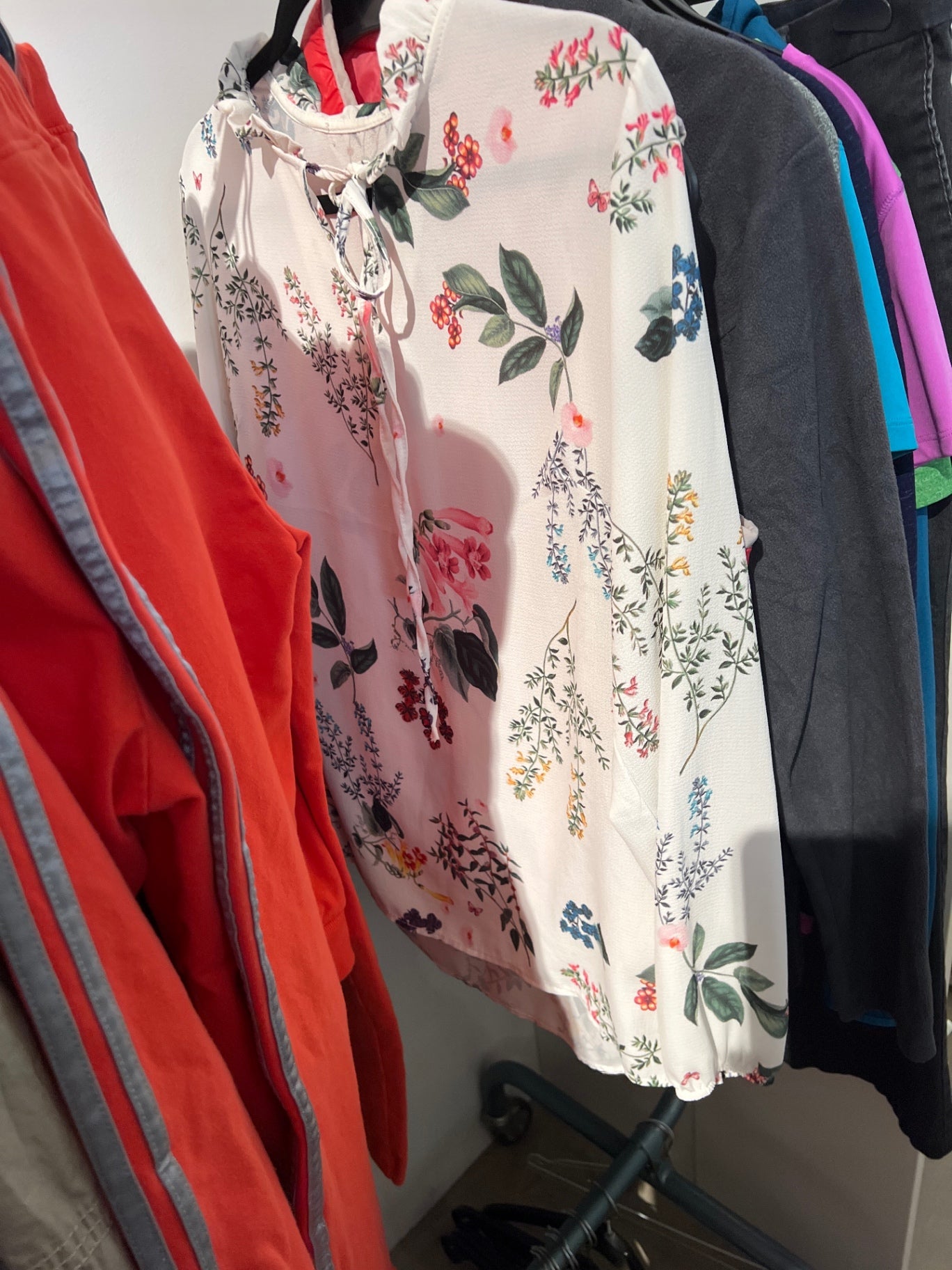 Made in Italy Bluse Weiß Größe: M