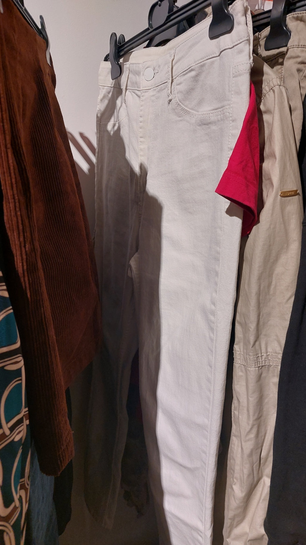 Esprit Jeans Weiß Größe: 30