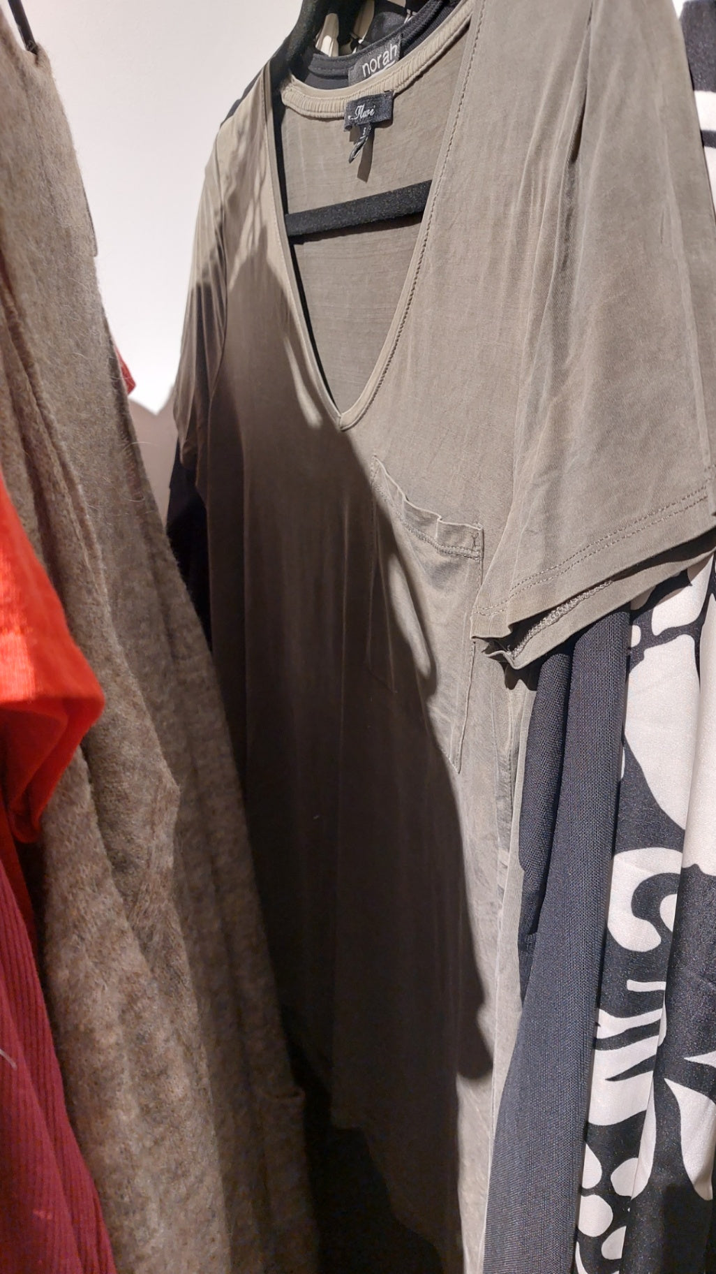Mavi T-Shirt Olive Größe: S